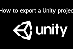 How to export a Unity project - Unity logo